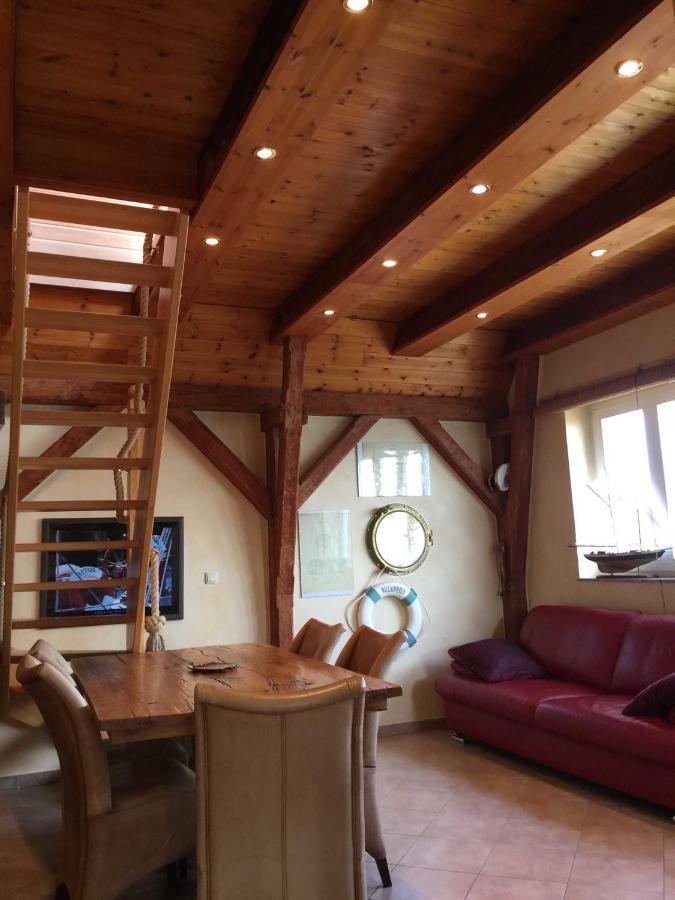 Seelotsenstation Turmwohnung Adler 사스니츠 외부 사진